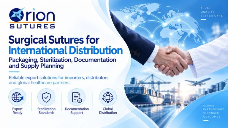 Surgical Sutures for International Distribution
